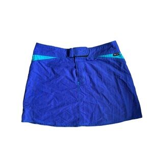 Vintage Nylon Swim Mini Skirt Small